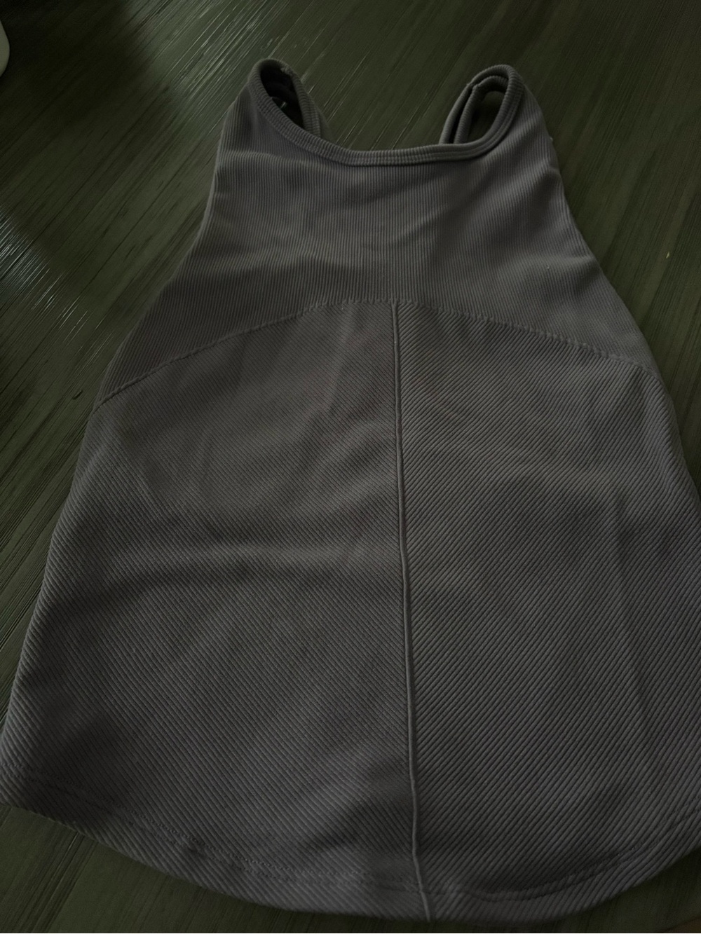 FP Movement by Free People Ribbed Charcoal Gray Tank